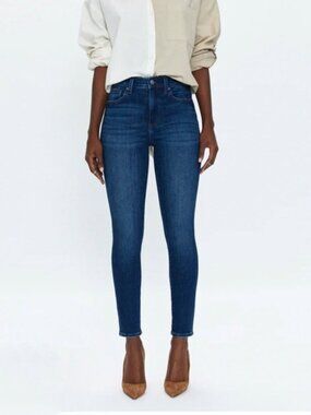 PISTOLA Aline High Waist Skinny Jeans Size 33 Medium Blue